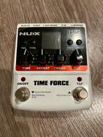 NUX Time Force multi digital delay pedaal - stereo/mono, Muziek en Instrumenten, Effecten, Ophalen of Verzenden, Zo goed als nieuw
