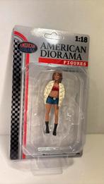 Figuur hip hop girl 3 American diorama 1.18, Hobby en Vrije tijd, Modelauto's | 1:18, Overige merken, Ophalen of Verzenden, Motor