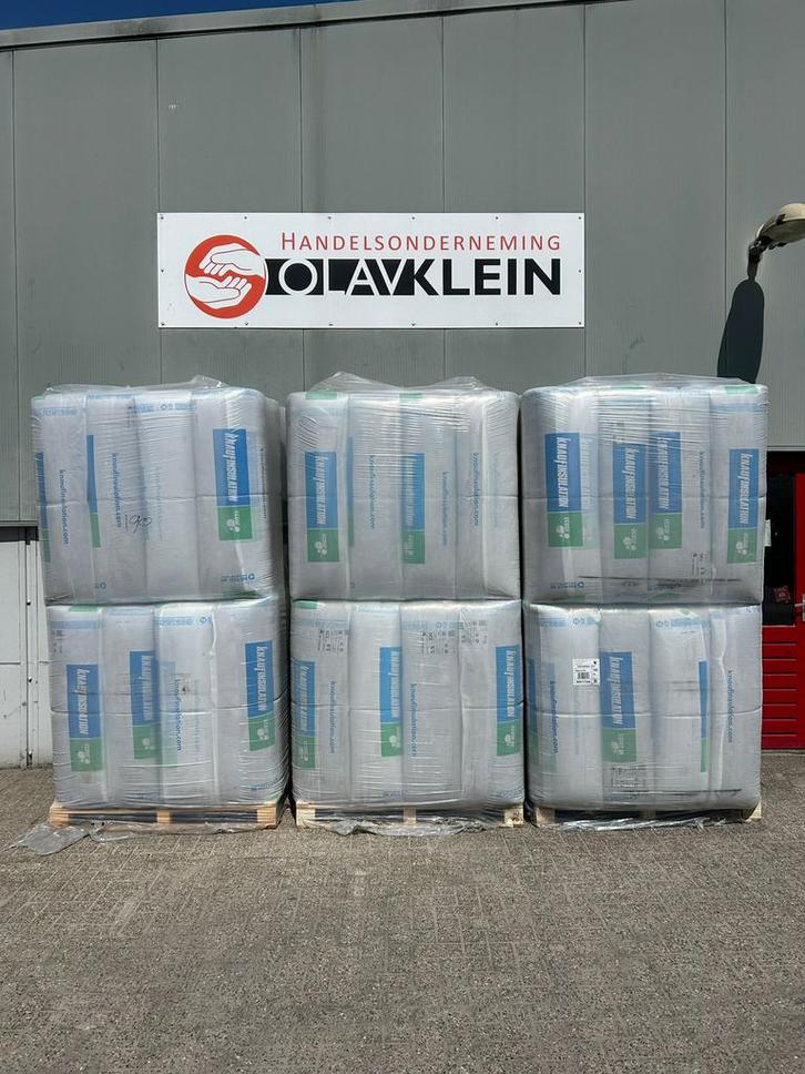 Knauf Naturoll 037 - In diverse diktes - Scherp geprijsd!, Doe-het-zelf en Verbouw, Isolatie en Afdichting, Nieuw, Vloerisolatie