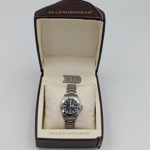 Längengrad automatisch vrouwenhorloge diver - Full set, Sieraden, Tassen en Uiterlijk, Horloges | Dames, Zo goed als nieuw