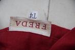 Doorknoopjurk rood Freda mt T4 ( EU XL) Vaste prijs AANBIEDI, Kleding | Dames, Freda, Maat 46/48 (XL) of groter, Ophalen of Verzenden