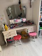 Kaptafel meisjes - Opknapper!, Huis en Inrichting, Tafels | Kaptafels, Gebruikt, 100 tot 150 cm, Ophalen of Verzenden, Minder dan 100 cm