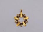 Hanger, Damascene Toledo Spanje, Sieraden, Tassen en Uiterlijk, Antieke sieraden, Ophalen of Verzenden, Overige materialen, Hanger