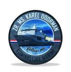 Karel Doorman Patch, Ophalen of Verzenden, Marine, Nederland, Embleem of Badge