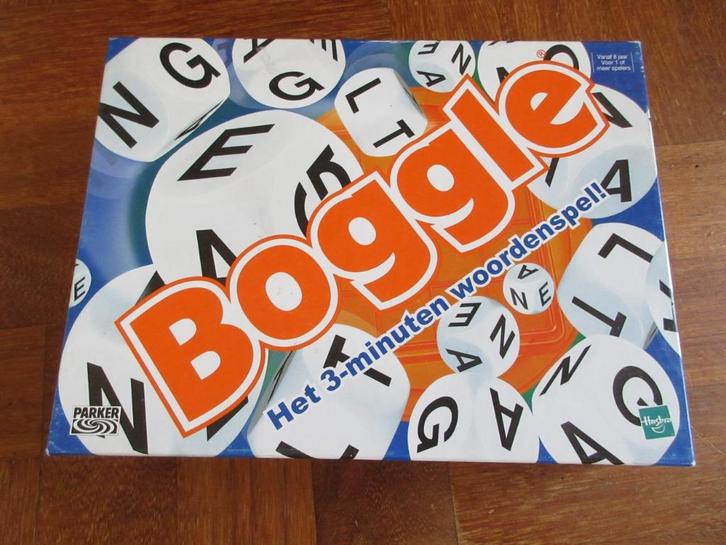 Boggle, Hobby en Vrije tijd, Gezelschapsspellen | Overige, Gebruikt, Een of twee spelers, Drie of vier spelers, Ophalen of Verzenden