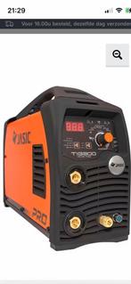 Jasic tig200p ac/dc, Doe-het-zelf en Verbouw, Gereedschap | Lasapparaten, Ophalen, Zo goed als nieuw, 150 tot 250 ampère, Tig