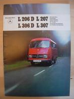Mercedes 206D 207 306D 307 Brochure 1974 - 206 306 - Hanomag, Ophalen, Mercedes, Zo goed als nieuw, Mercedes-Benz
