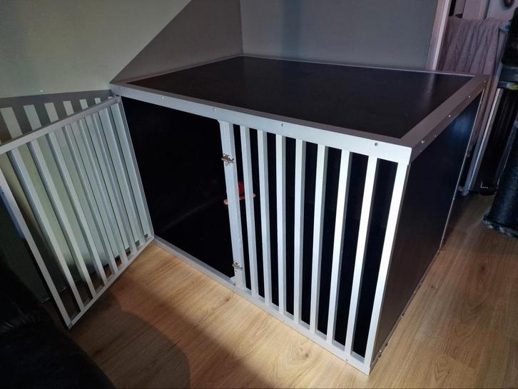 Stevige hondenbench 120x80x80, Dieren en Toebehoren, Hondenhokken, Zo goed als nieuw, Hondenhok, 65 tot 100 cm, 75 tot 110 cm