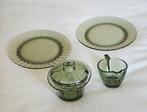 Neerlandia Glas Set Copier - Bordjes, Jampot, Melkkan, Ophalen of Verzenden