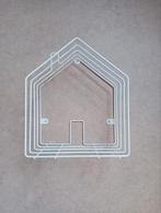 Design metalen draad wandrek huisje, Ophalen of Verzenden, Nieuw