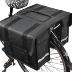 Dubbele fietstas zwart, Ophalen, Zo goed als nieuw
