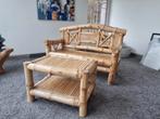 Bamboe set bank en tafel (binnen of buiten), Ophalen, Bank