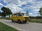 Volkswagen T3 camper 1.6 D 1986 - gereviseerd, Caravans en Kamperen, Campers, Buscamper of Camperbus, Brandblusser, Volkswagen