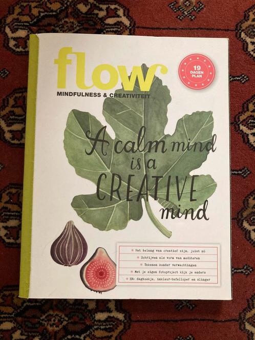 ‼️FLOW A calm mind is a creative mind €9, Boeken, Gezondheid, Dieet en Voeding, Nieuw, Gezondheid en Conditie, Ophalen of Verzenden