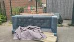 Bank van loods5 (blauw /aqua), Ophalen, Gebruikt, Driepersoons, 75 tot 100 cm