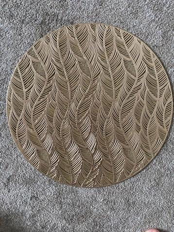 Boho Placemats - Goud & Zwart - Set van 16 beschikbaar voor biedingen