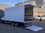 Iveco Daily 40C15 3.0 410 Be combi Clixtar Laadklep Airco Cr, Auto's, Bestelauto's, Gebruikt, Zwart, 4 cilinders, Iveco