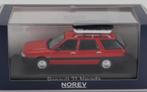 Renault 21 Nevada rood 1989 & imperiaal 1/43 NOREV 512133, Verzenden, Nieuw, Auto, Norev