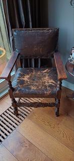 antieke spaanse stoel, Antiek en Kunst, Antiek | Meubels | Stoelen en Banken, Ophalen