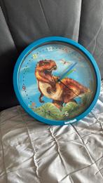 Dinosaurus klok, Ophalen of Verzenden, Zo goed als nieuw, Wandklok