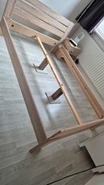 Bed ombouw 140x200, Huis en Inrichting, Slaapkamer | Bedden, Ophalen, Wit, Tweepersoons, 140 cm