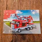 Lego 831301 Brandweerwagen compleet met boek, Ophalen of Verzenden, Gebruikt