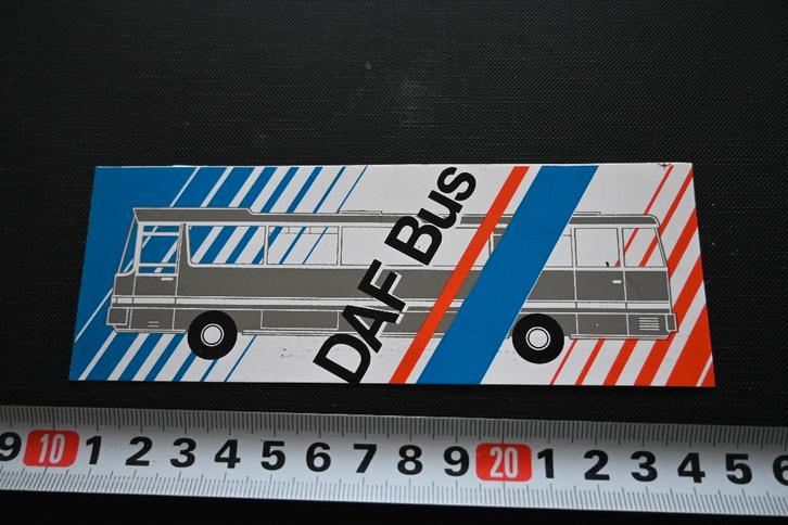 sticker DAF BUS, Verzamelen, Stickers, Zo goed als nieuw, Ophalen
