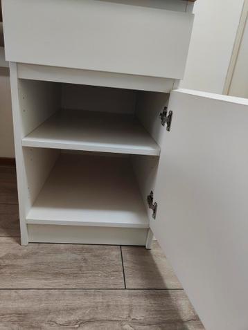 Ikea Malm Bureau wit 140×65 cm - afbeelding 3