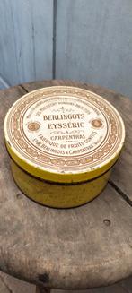 Brocante Franse snoep koek blikje Frankrijk, Antiek en Kunst, Curiosa en Brocante, Ophalen of Verzenden