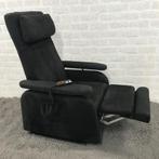 Doge sta-op en relax fauteuil, zwart, 3 motor. zitbr. 50 cm, Minder dan 75 cm, Stof, Zo goed als nieuw, 50 tot 75 cm