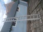 Aluminium laddder, Doe-het-zelf en Verbouw, Ladders en Trappen, Ophalen of Verzenden, Gebruikt, 4 meter of meer