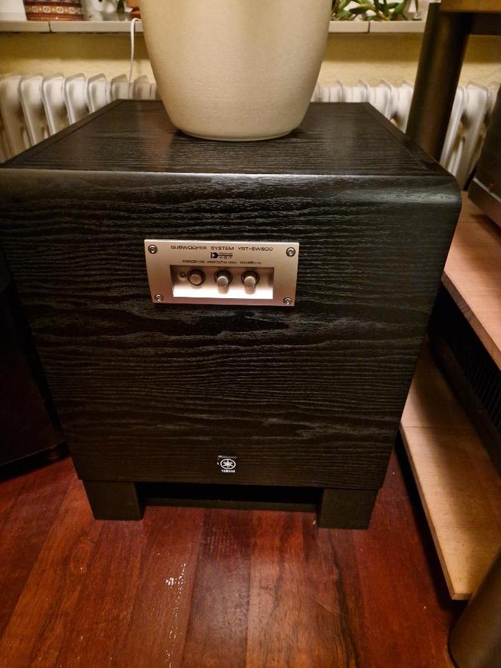 Yamaha YST-SW800 subwoofer, Audio, Tv en Foto, Luidsprekers, Zo goed als nieuw, Subwoofer, 120 watt of meer, Overige merken, Ophalen