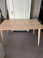 Ikea Lisabo eettafel - Hout, Huis en Inrichting, Tafels | Eettafels, Ophalen, Gebruikt, 100 tot 150 cm, Eikenhout