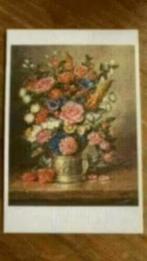 Ansichtkaart bloemen . P. Moleveld. Voetschilder, Ophalen of Verzenden, Ongelopen