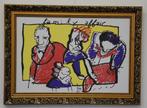 Herman brood schilderij Familiy affair, 70 x 51 cm, Ophalen