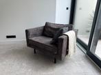Fauteuil 1,5 zits, Gebruikt, Ophalen of Verzenden, 75 tot 100 cm, Leer