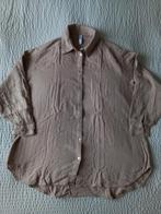 PageOne mousseline blouse/tuniek (38), Maat 38/40 (M), Bruin, Ophalen of Verzenden, Zo goed als nieuw