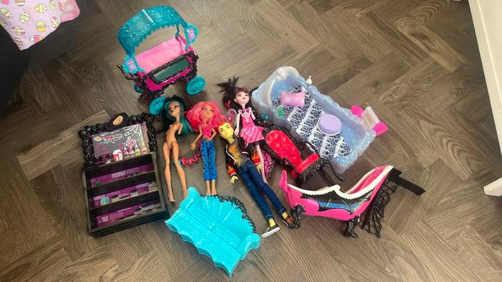 Monster high, Verzamelen, Poppen, Gebruikt, Fashion Doll, Ophalen of Verzenden