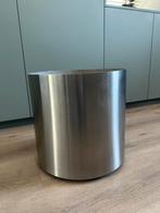 RVS Plantenbak 40x40 met Wielen, Tuin en Terras, Bloempotten, Ophalen, Gebruikt, 40 cm of meer, Vierkant