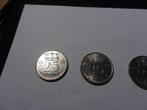 kwartjes  jaren 50 zie foto,s, Ophalen of Verzenden, Koningin Juliana, 25 cent, Losse munt