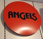 Reclamebord Angels lichtbord lichtbak wanddecoratie, Ophalen, Gebruikt, Reclamebord