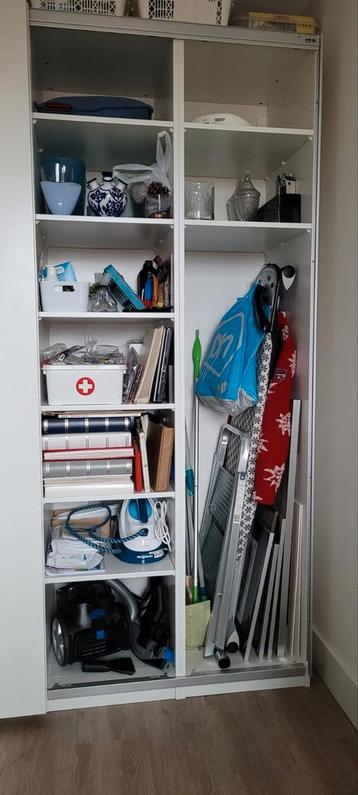 IKEA Pax witte kast, 200x58x236cm, in perfecte staat - afbeelding 3