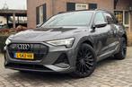 Audi e-tron 55 quattro S-line 95 kWh|PANO|LEER|BLACK|, Auto's, Audi, Automaat, 131 €/maand, USB, Vierwielaandrijving