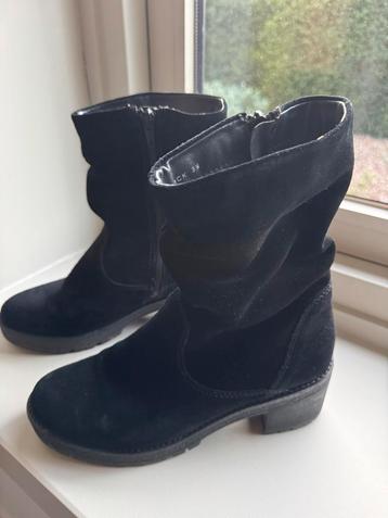 Hush puppies zwart suede Chelsea 39 bont gevoerd / nieuw beschikbaar voor biedingen
