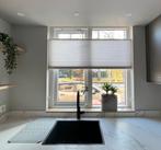 Plissé gordijn dupli wit 123 cm breed, Huis en Inrichting, Stoffering | Gordijnen en Lamellen, Ophalen of Verzenden, Zo goed als nieuw