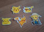 5 Pikachu Pokemon Stickers, Hobby en Vrije tijd, Stickers en Plaatjes, Ophalen of Verzenden, Nieuw, Meerdere stickers