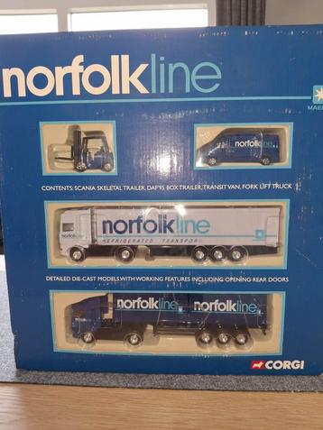 miniatuur vrachtwagen norfolkline beschikbaar voor biedingen