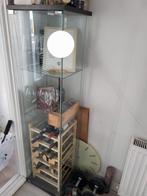 Vitrinekast 165h x 43b x 37d, Huis en Inrichting, Kasten | Vitrinekasten, Ophalen, Gebruikt, 50 tot 100 cm, 150 tot 200 cm