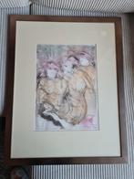 Schilderij (ets) Laura Groenhart - Uniek Kunstwerk, Ophalen of Verzenden