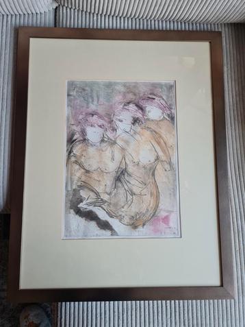 Schilderij (ets) Laura Groenhart - Uniek Kunstwerk beschikbaar voor biedingen